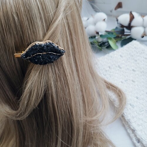 Набор заколок Губки 2 шт 6 см ручная работа 399₽