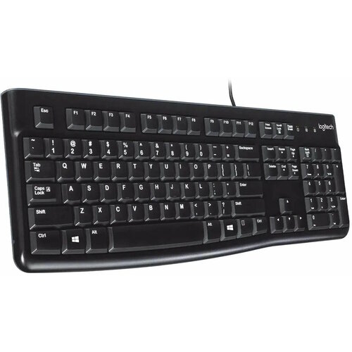 Клавиатура Logitech K120 Black USB клавиатура logitech keyboard k120 black usb 920 002522