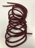 Шнурки 100см круглые бордовые