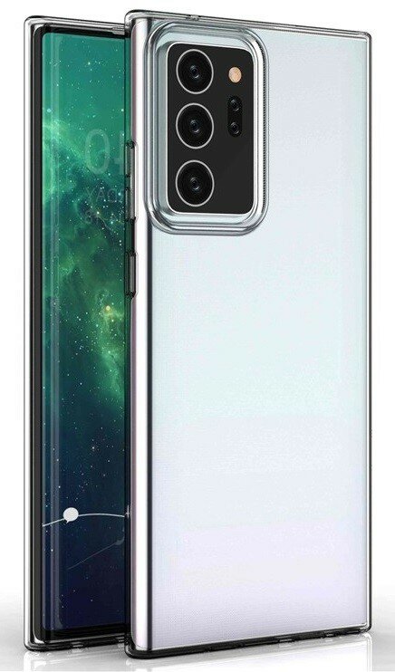 Накладка силиконовая Clear Case для Samsung Galaxy Note 20 Ultra N985 прозрачная