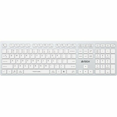 Клавиатура A4Tech Fstyler FBX50C белый USB BT FBX50C WHITE 515900₽