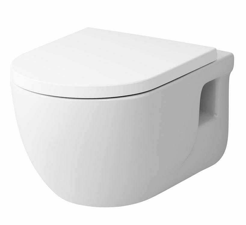 Унитаз подвесной AM.PM Like FlashClean (355х530х400) безободковый, сиденье с микролифтом C801701