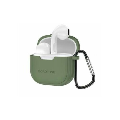 Беспроводные TWS наушники Borofone BW29 зеленые 1130₽