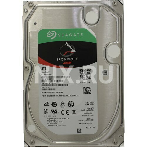 Жесткий диск Seagate IronWolf ST8000VN004