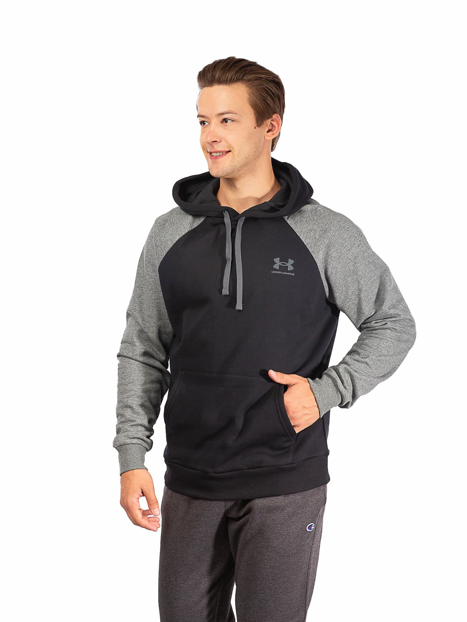 Толстовка Under Armour, размер L, , черный, Черный — фото 1