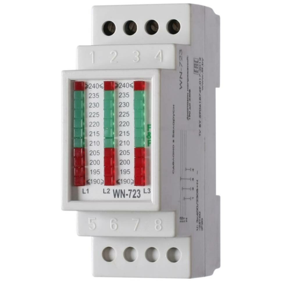 Указатель напряжения для трехфазной сети F&F WN-723 EA04.007.005