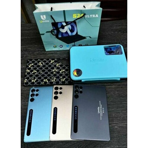 Планшет Umiio S24 Ultra с клавиатурой и кейсом розовый 888900₽