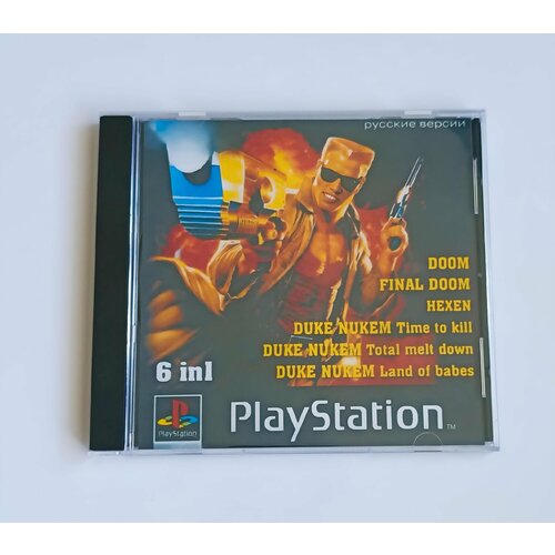 Игра DOOM 6 в 1 для PlayStation PS1 1000₽