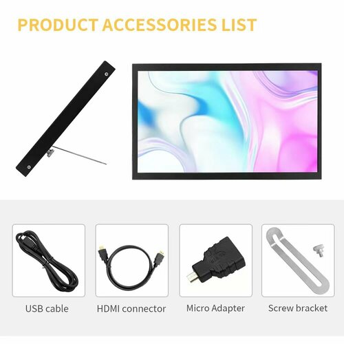 Портативный сенсорный монитор 101 7350₽