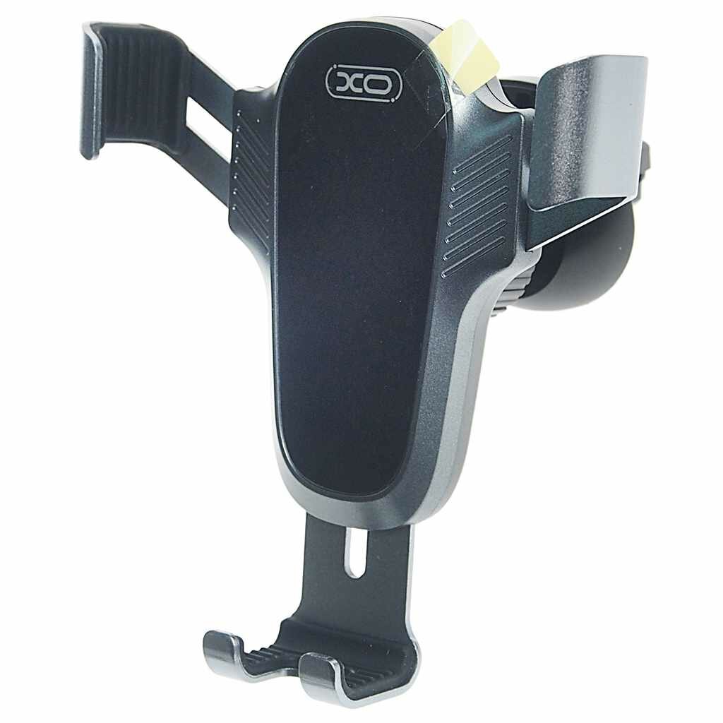 Держатель телефона на дефлектор серо-черный, C86 gray, XO