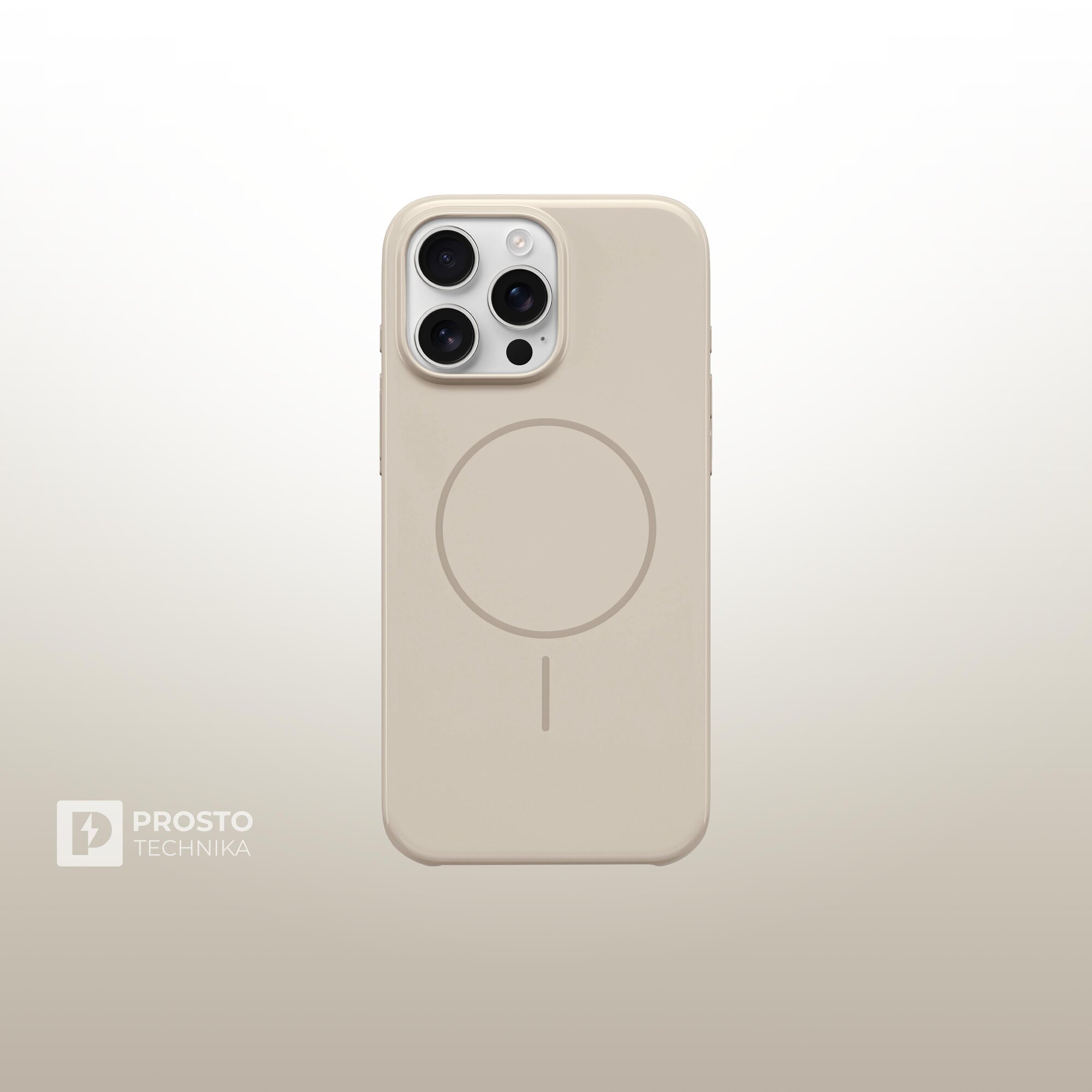 Чехол Beats iPhone 16 Pro Max Case with MagSafe - Summit Stone