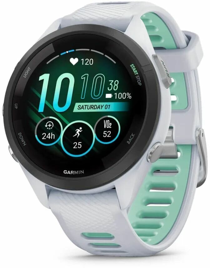 Смарт-часы GARMIN Forerunner 265S Music, White 010-02810-14