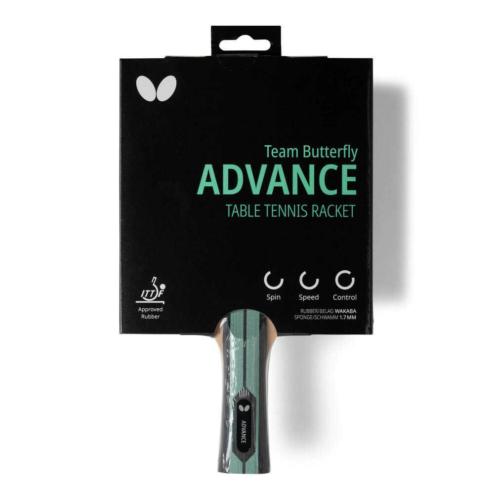 Ракетка для н/тенниса Butterfly Team Advance, FL/CV