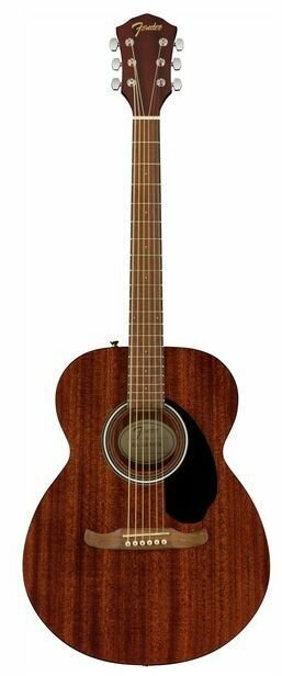 FENDER FA-135 Concert All-Mahogany Natural электроакустическая гитара, цвет махогани