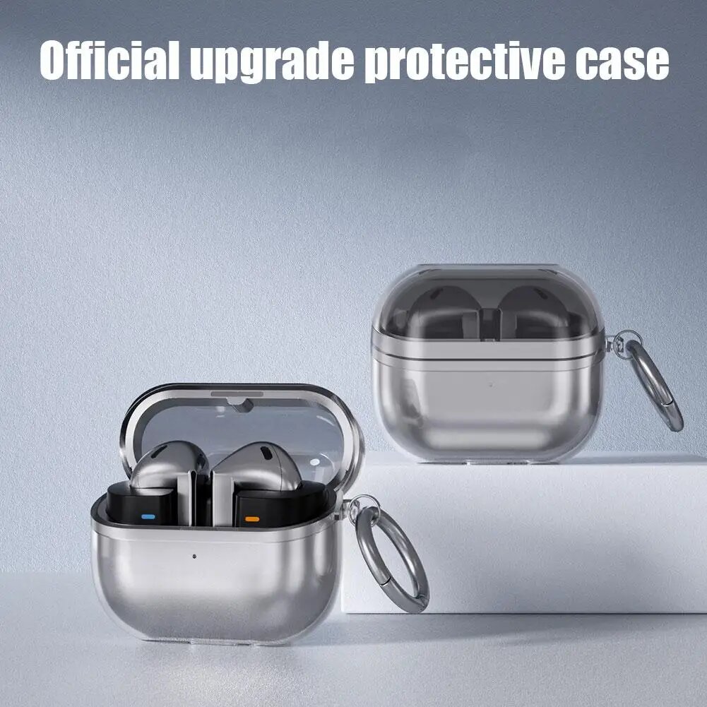 Прозрачный чехол для Samsung Galaxy Buds3 Pro и Buds 3 — фото 1