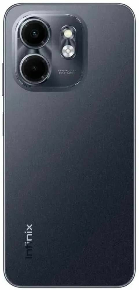 Смартфон INFINIX SMART 9 3/128Gb LTE DS metallic black — фото 1