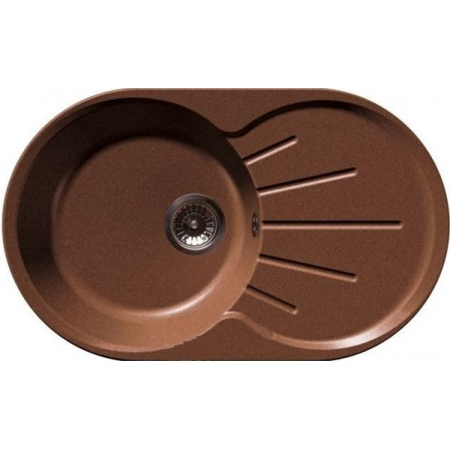 Кухонная мойка GranFest Rondo GF-R750L терракот