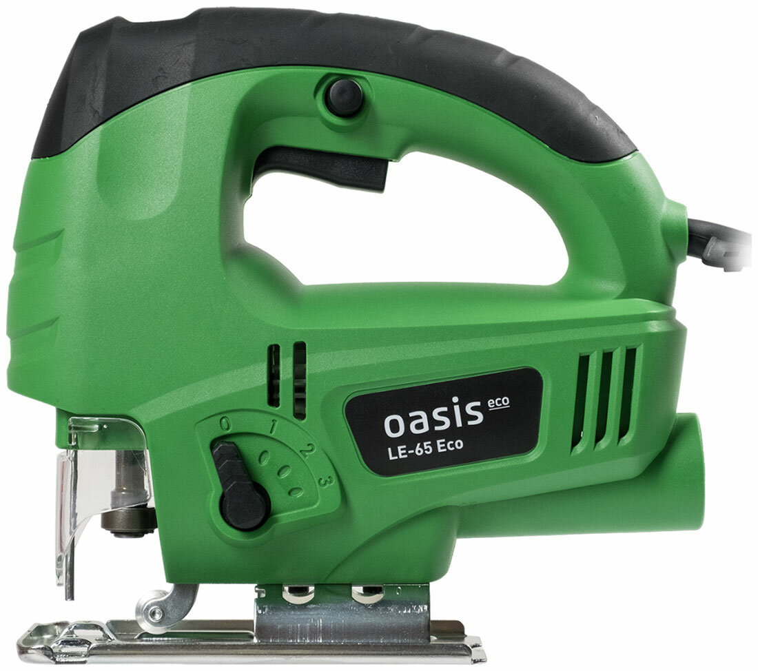Электролобзик Oasis LE-65 Eco, 65 Вт, маятниковый ход, литая подошва