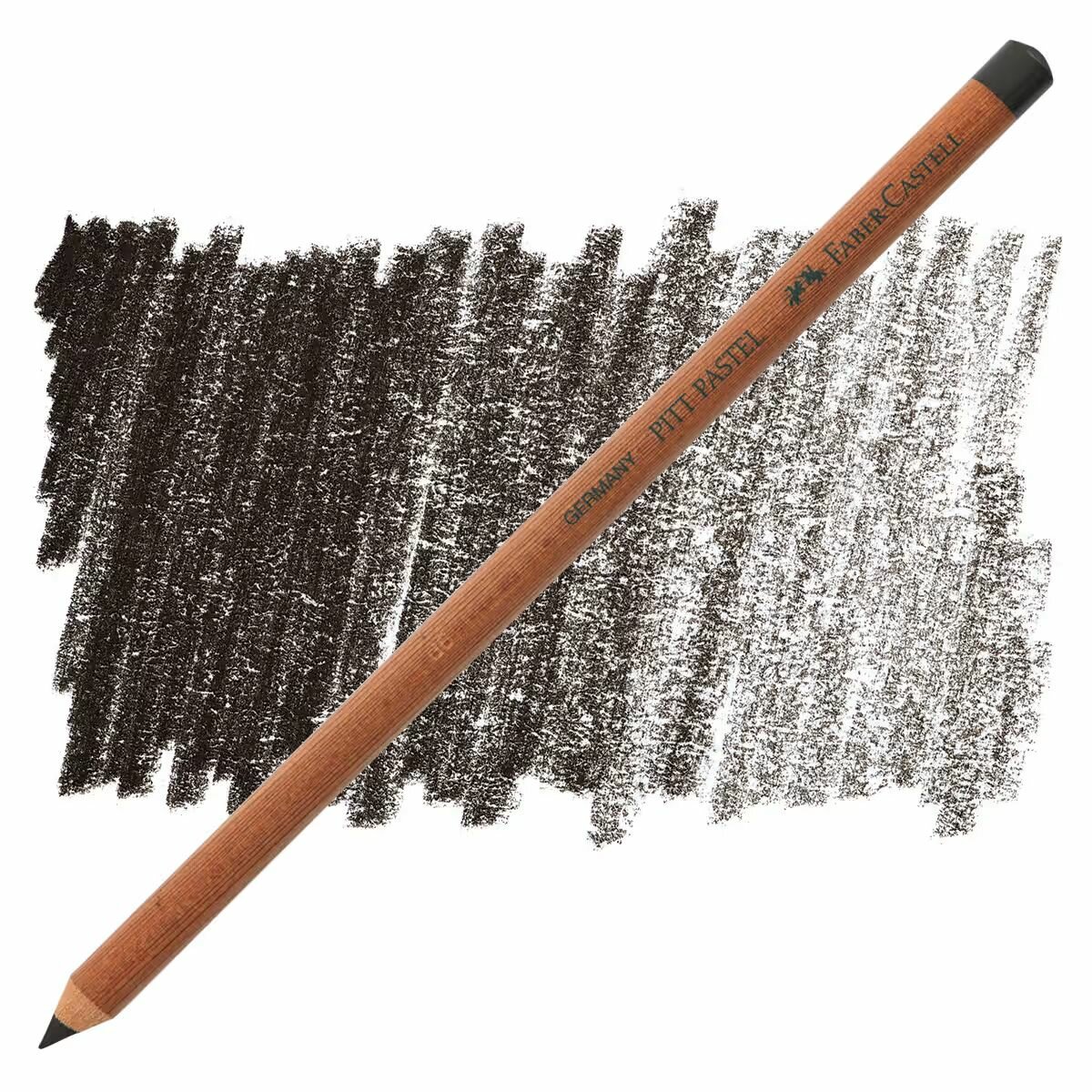 Пастельный карандаш Faber-Castell Pitt Pastel, 1 шт, цвет №175 темно-коричневый
