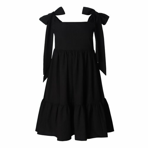 Платье MIST, повседневное, размер 48, черный