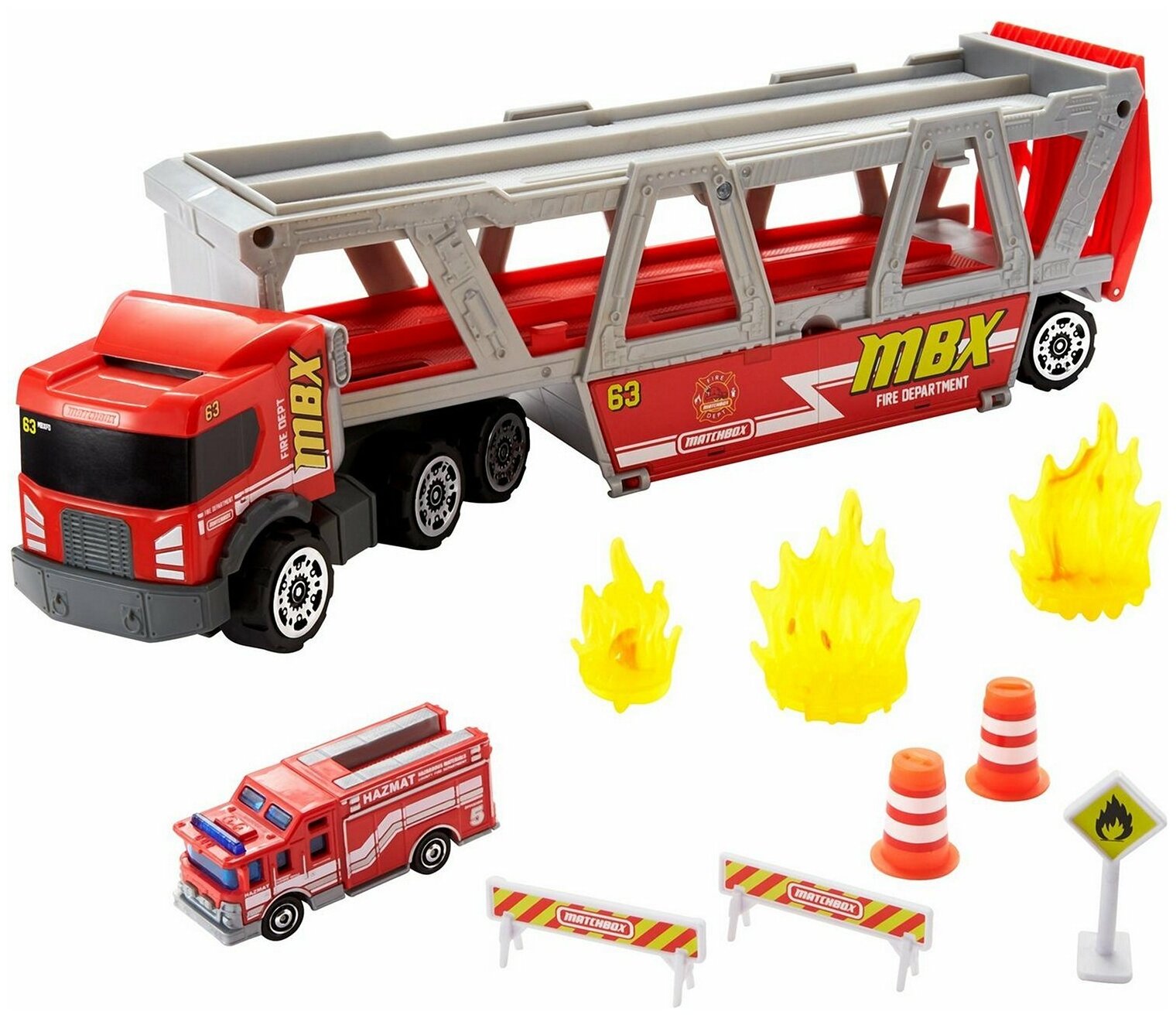 Набор игровой Matchbox Пожарный тягач GWM23