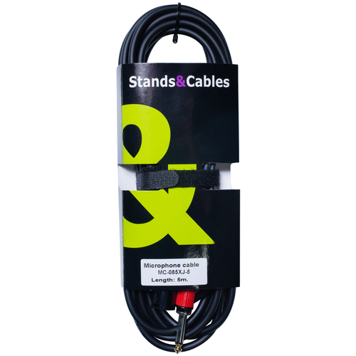 STANDS & CABLES MC-085XJ-5 5 Аудио кабель кабель гитарный 10метров fender vintage моно jack 6 3 мм папа прямой моно jack 6 3 мм папа прямой