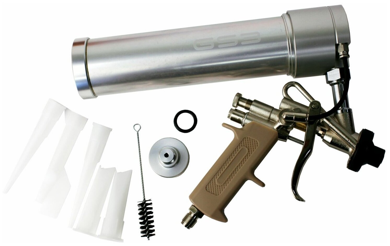 Пневматический пистолет для распыляемых герметиков в картриджах GS3