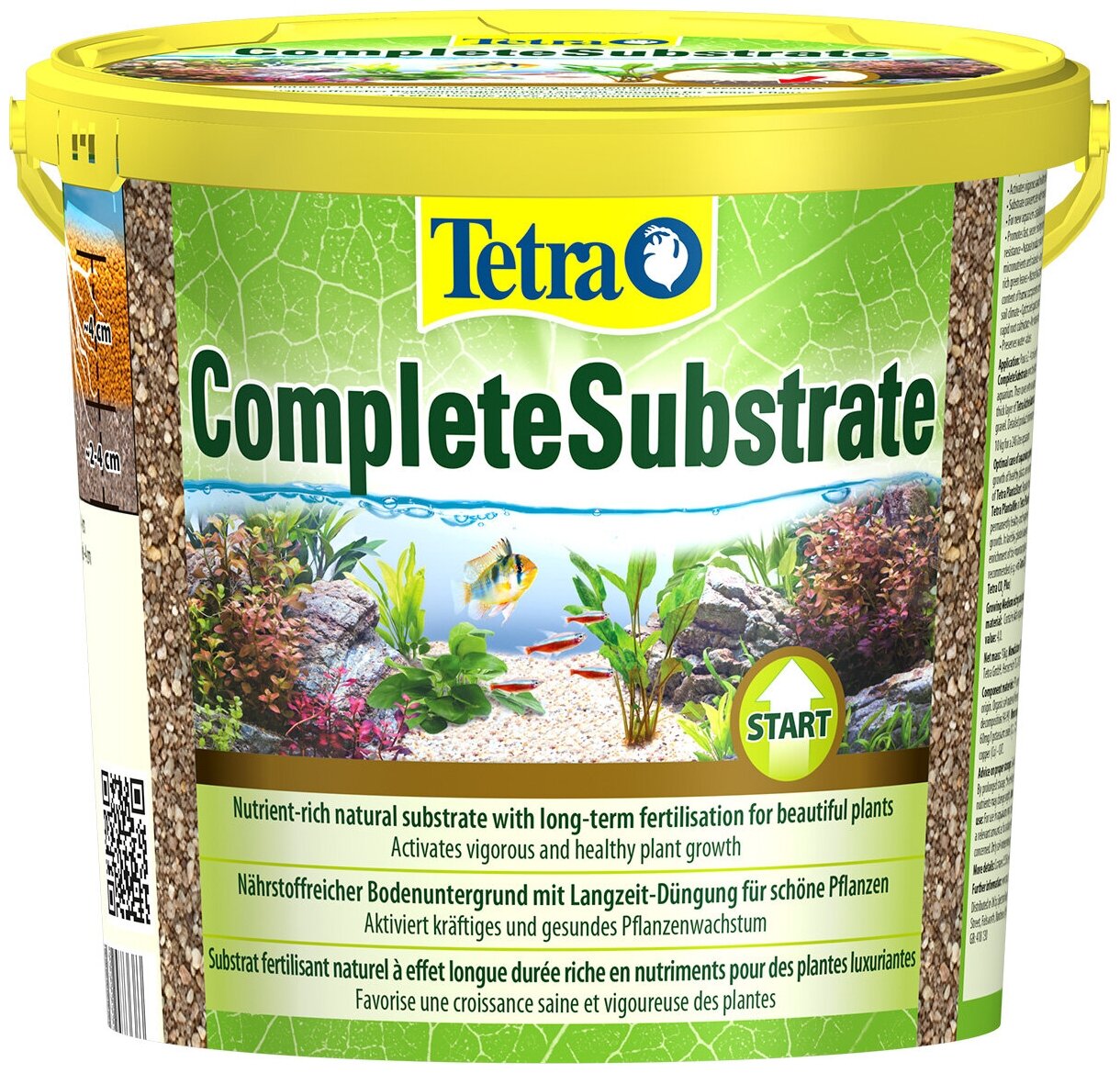 Грунт для растений Tetra CompleteSubstrate концентрированный субстрат 5кг