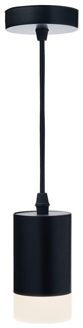 Светильник подвесной люстра потолочная GU10 1*10W IL.0005.1500-P BK черный