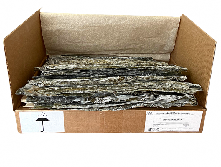 Ламинария листовая неэкстрагированная, 1 кг, Kelp, водоросли беломорские пищевые АВ1918 - фото №4