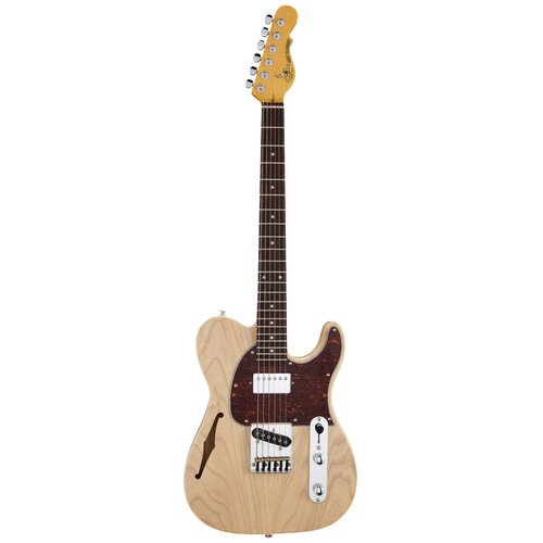 Электрогитара G &L Tribute ASAT Classic Bluesboy Semi-Hollow Natural Ash MP