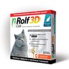 Фото #2 RolfСlub 3D капли от клещей и блох для кошек 4-8 кг