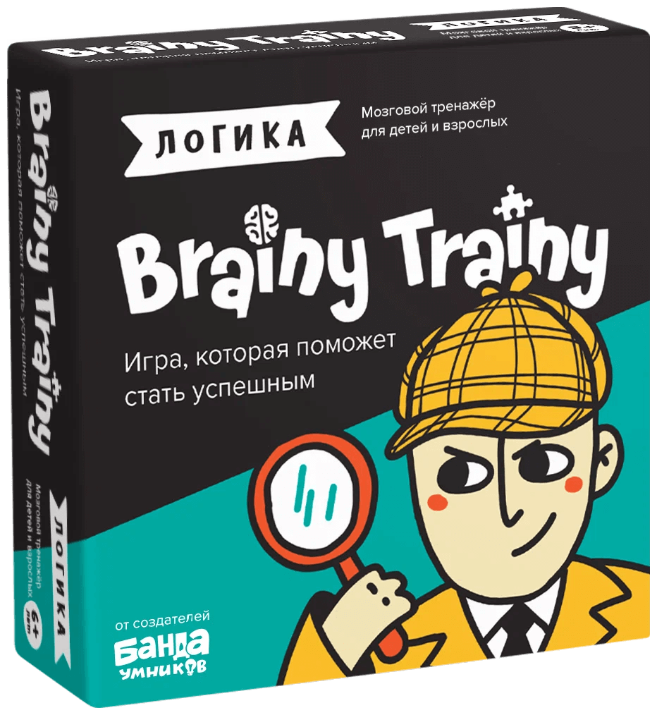 Brainy Trainy Игра-головоломка BRAINY TRAINY УМ266 Логика