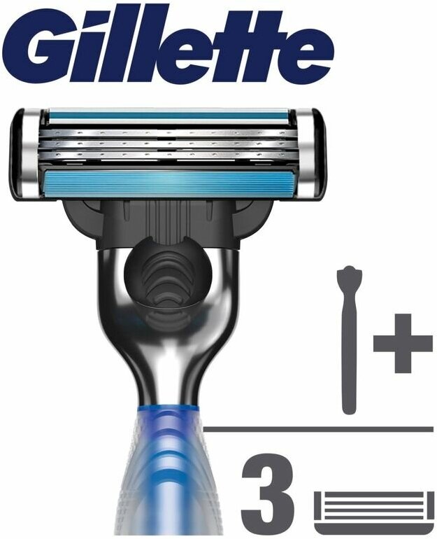 Кассета Gillette (Жиллетт) сменная для бритвенного станка Mach 3 Start 8 шт. Procter & Gamble Manufacturing GmbH - фото №14