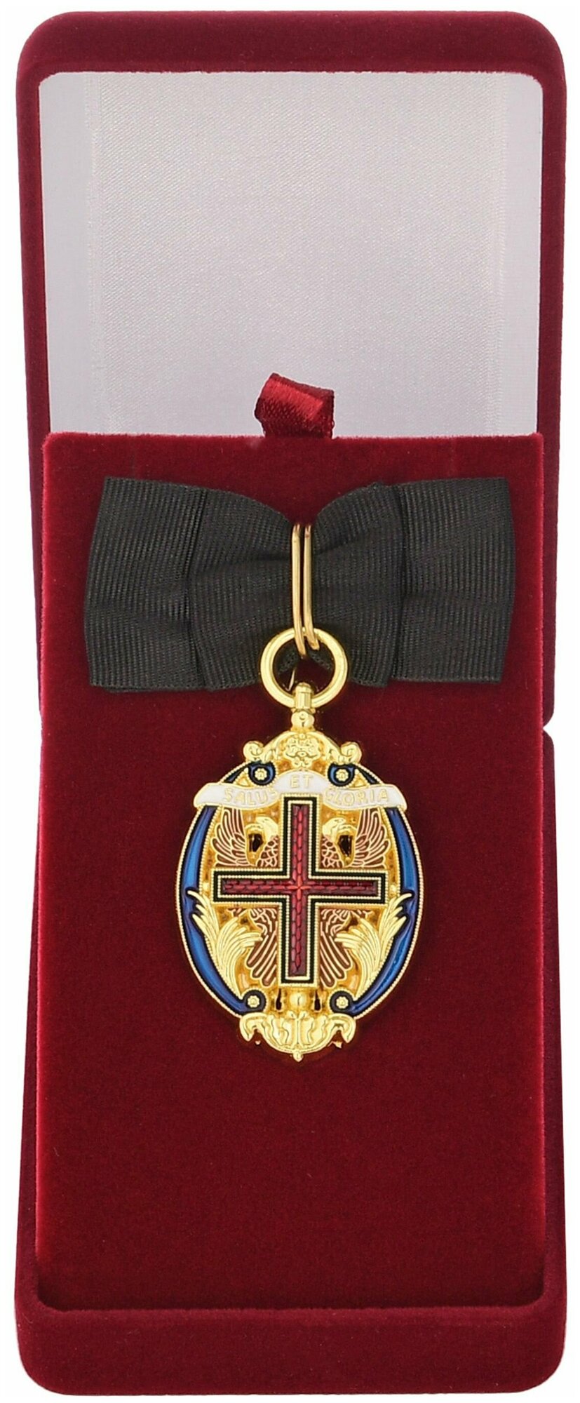 Знак ордена Звездного креста в подарочном футляре, сувенирный муляж