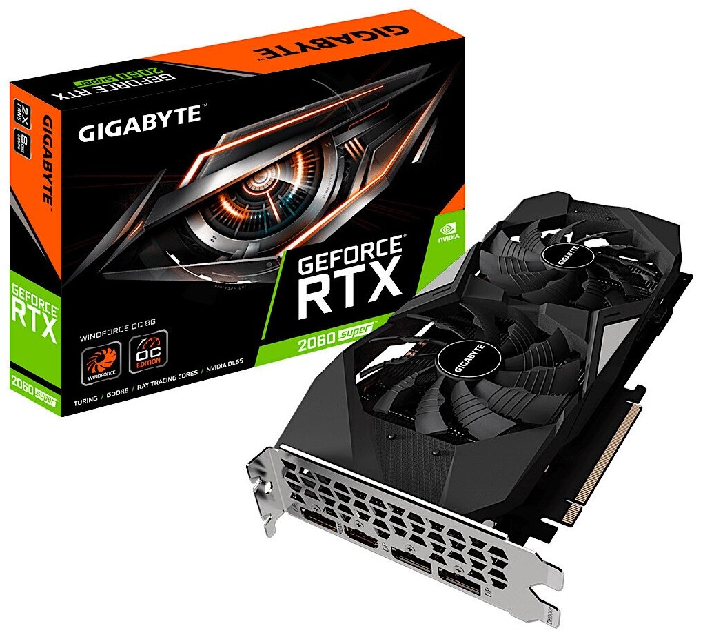 Видеокарта Gigabyte GV-N206SWF2OC-8GD