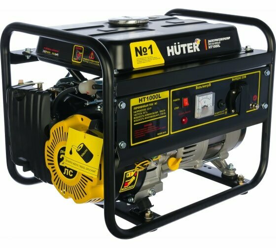 Генератор Huter HT1000L 1.1кВт