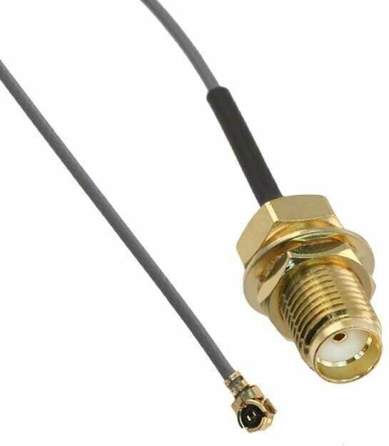 Адаптер для модема (пигтейл) IPEX4-SMA (female) кабель RF0.81 Uf. l-female (IPX)