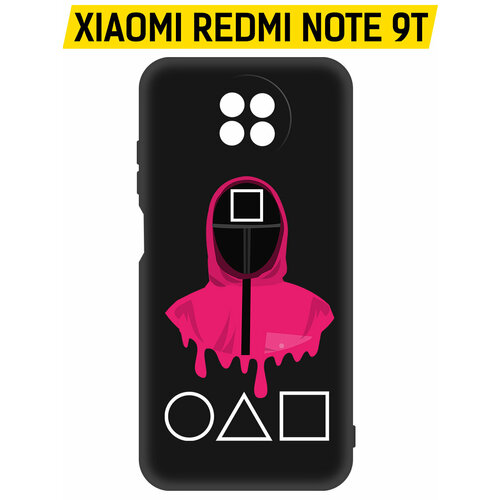 Чехол-накладка Krutoff Soft Case Игра в кальмара-Начальник для Xiaomi Redmi Note 9t черный чехол накладка krutoff soft case игра в кальмара начальник для xiaomi redmi note 12s черный