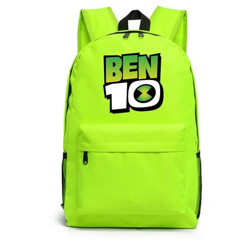 фото Рюкзак с логотипом бен 10 (benten) зеленый №1 noname
