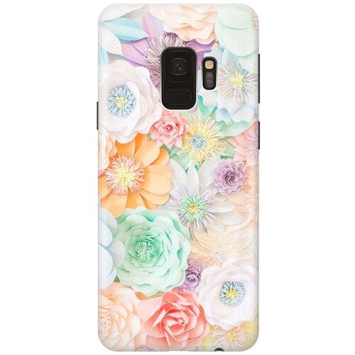 GOSSO Ультратонкий силиконовый чехол-накладка для Samsung Galaxy S9 с принтом Цветочное многообразие gosso ультратонкий силиконовый чехол накладка для honor 10 с принтом цветочное многообразие