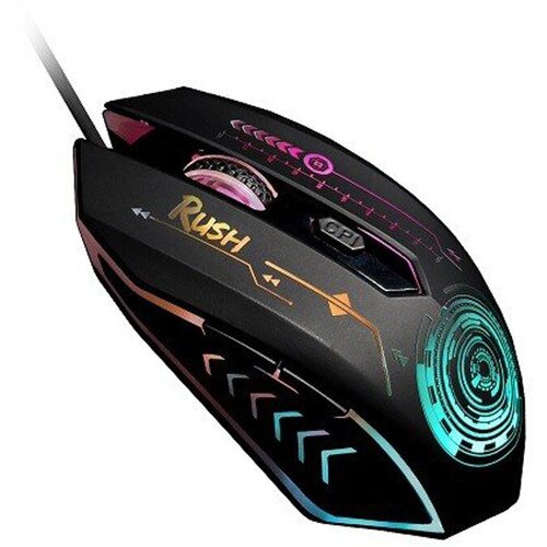 Мышь проводная SmartBuy 727G-K RUSH оптическая подсветка цвет чёрный 66700₽