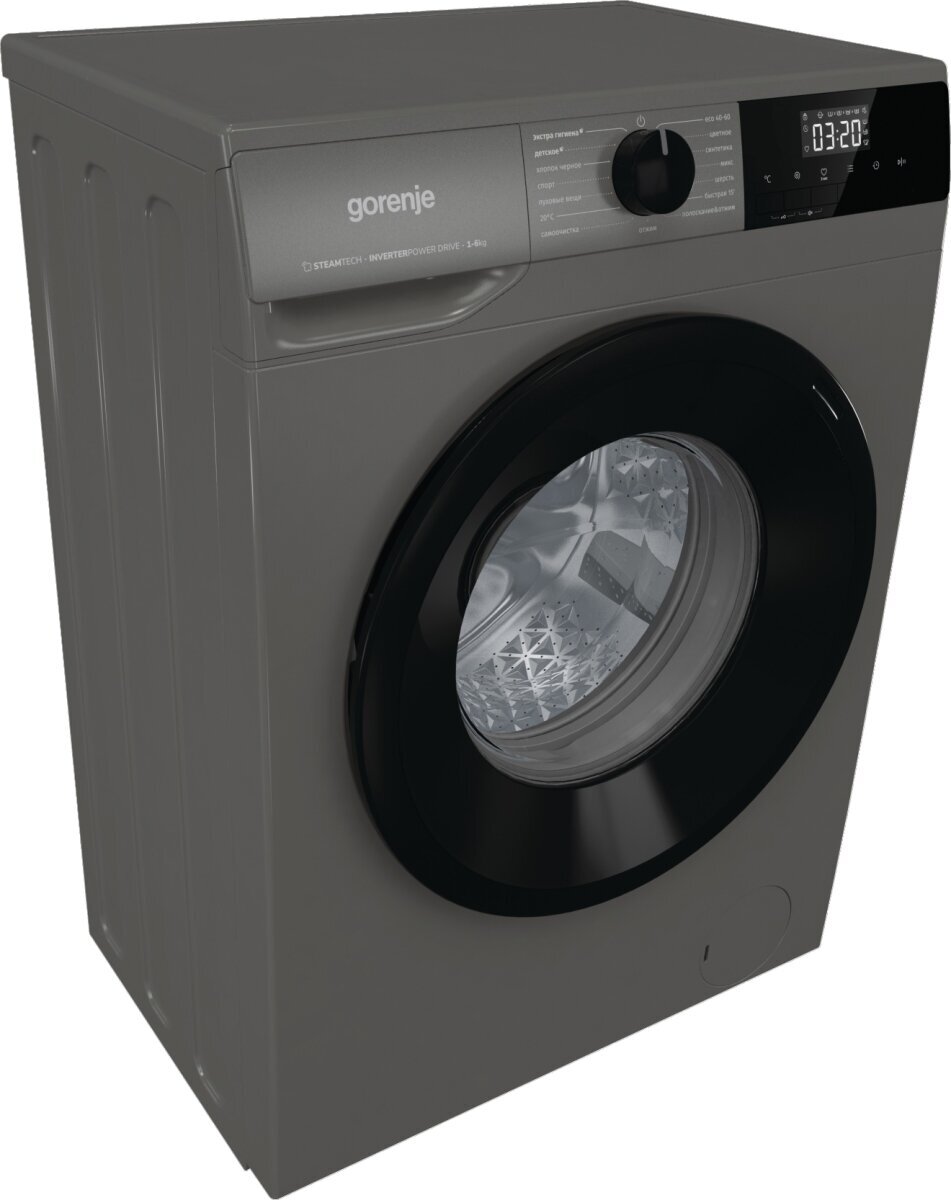 Стиральная машина Gorenje W2NHPI62SCSS титан - фотография № 7