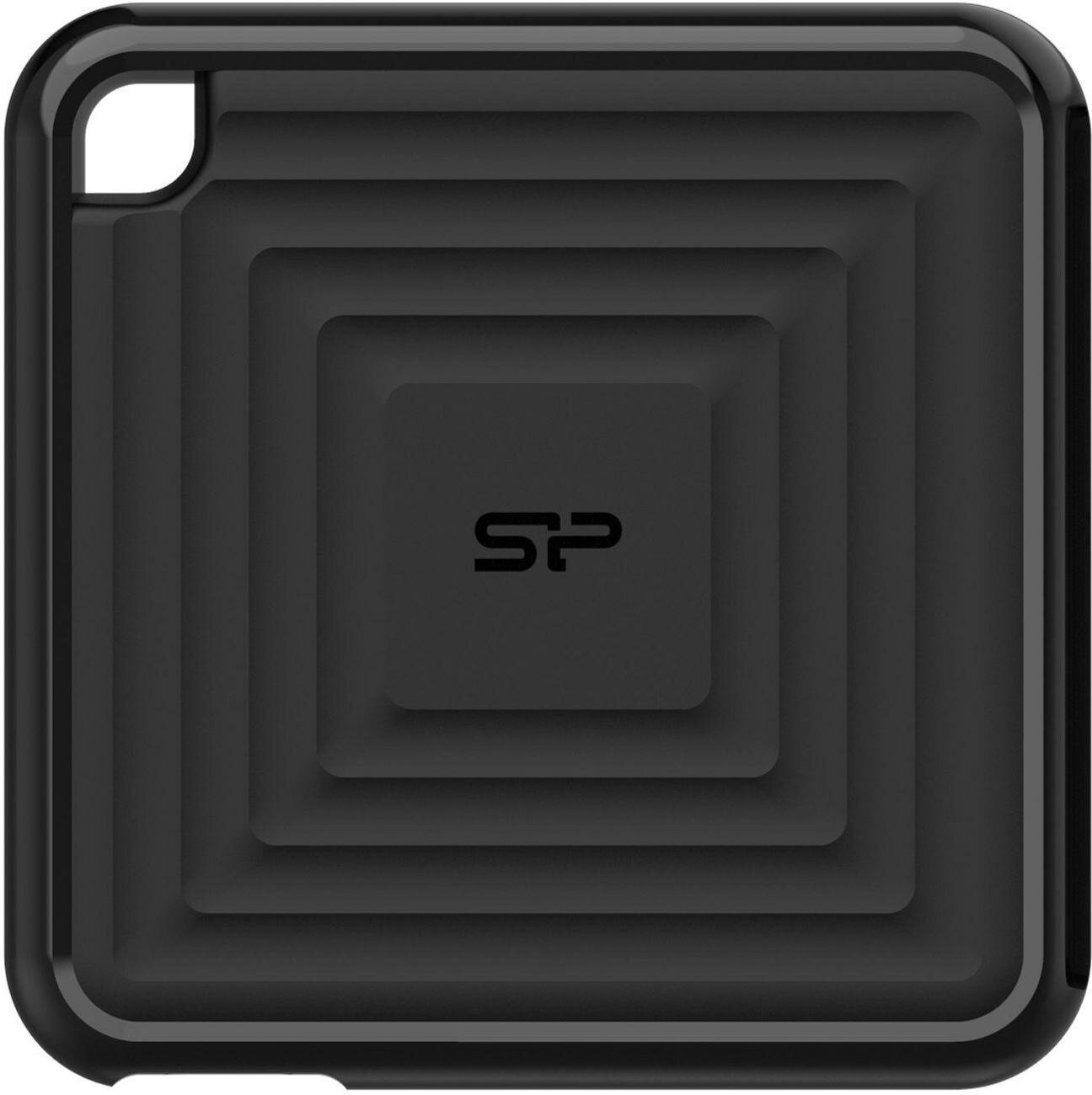 Silicon Power Накопитель SSD Silicon Power USB-C 256Gb SP256GBPSDPC60CK PC60 1.8" черный
