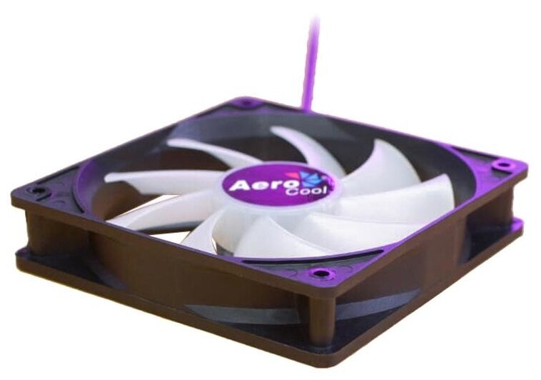 Вентилятор Aerocool Frost 12, Fixed RGB LED, 120x120x25мм, 1000 об./мин., разъем MOLEX 4-PIN + 3-PIN, 23.7 dBA - фото №14