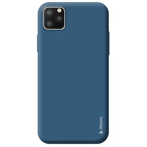 фото Чехол deppa gel color case для apple iphone 11 pro max, синий