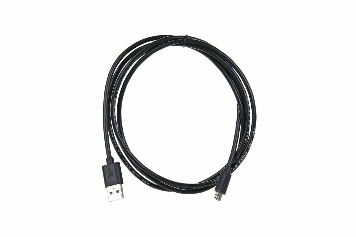 Кабель VCOM USB - microUSB (VUS6945), 1.8 м, черный VCOM Telecom - фото №8