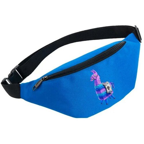 фото Сумка поясная noname, голубой