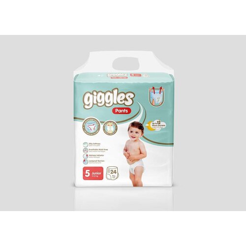 Подгузники Giggles Pants Junior (5) 11-25 кг, 24 штуки