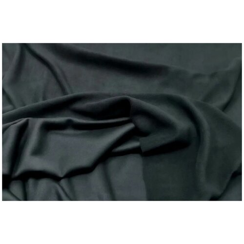 Флис черный односторонний